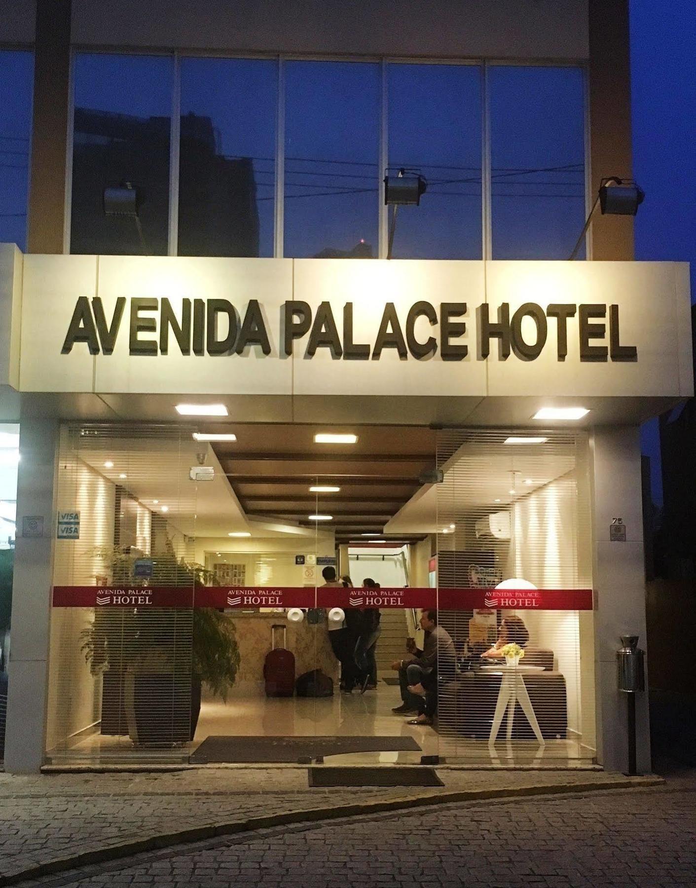 Avenida Palace Hotel Joinville Exterior foto